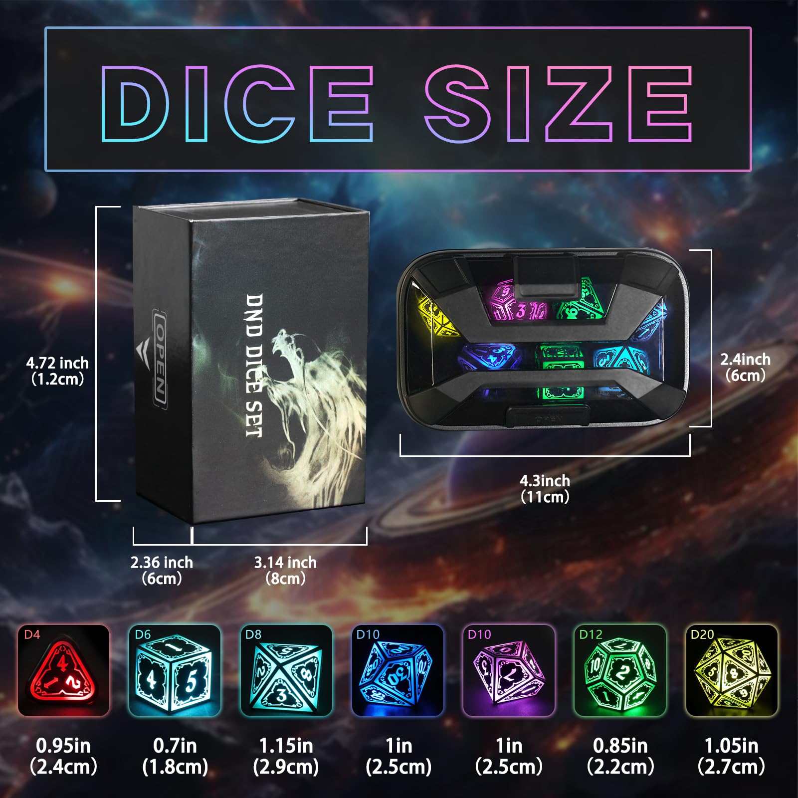 FonVGOGO Packaging box makes gifting D&D lovers easy and presentable.