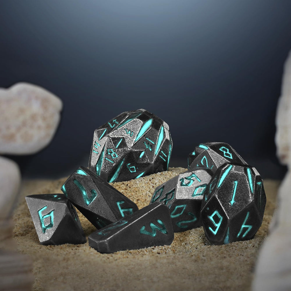 FONVGOGO Stonehenge-tonal pattern dice showcasing color shifts for style.