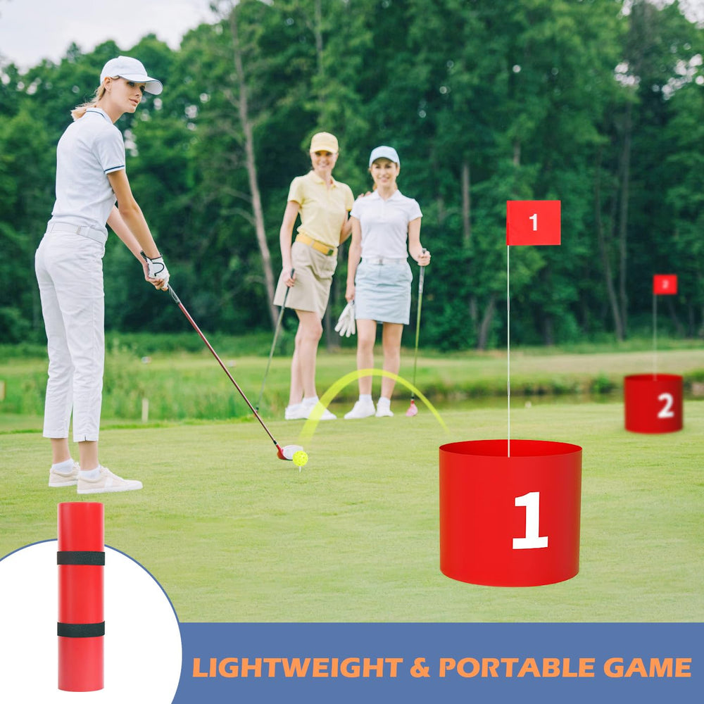 FOOING golf balls (6-pack) for family game sessions.