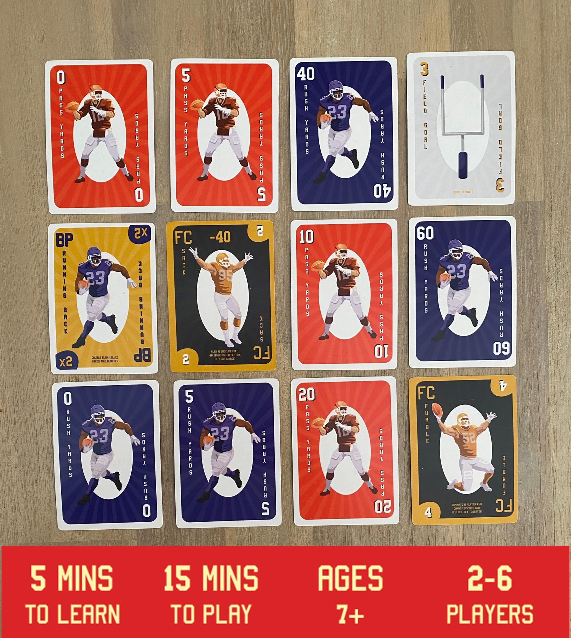 FOOTBALL FEUD! gift for sports fans and game lovers.
