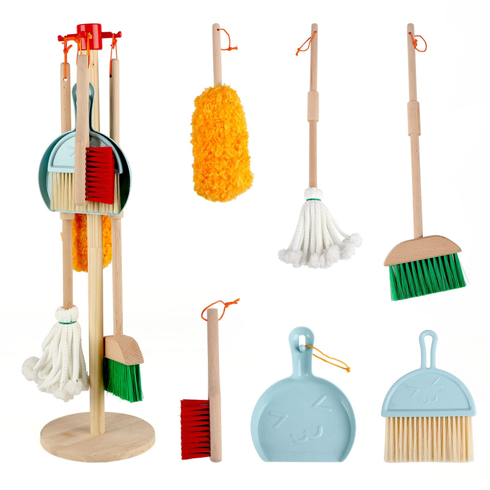 FOPNETS cleaning set collection invites complete pretend toolkit adventures