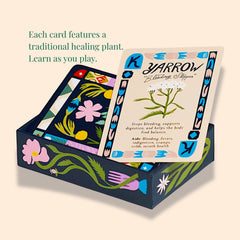Forage Folk deck printed on FSC certified eco-friendly materials
