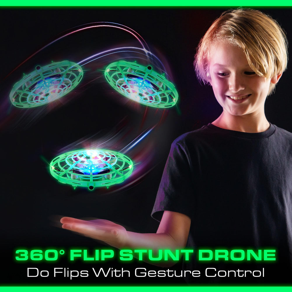 Force1 Scoot Glow kaleidoscope projection beams on walls and ceilings.