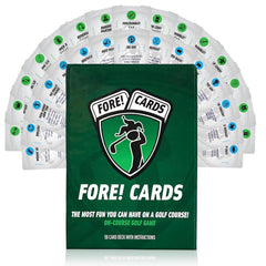 Fore! Cards On Course golf game cover, ready for rounds.