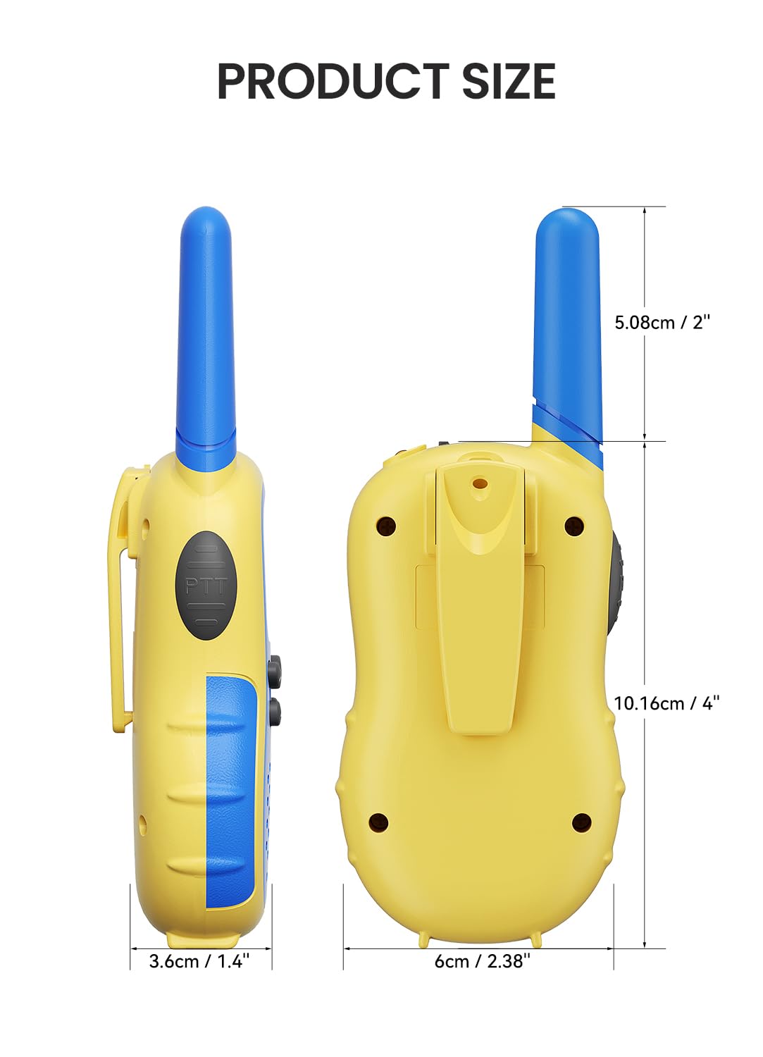 FOREDOM durable, impact-resistant body withstands drops during active play.