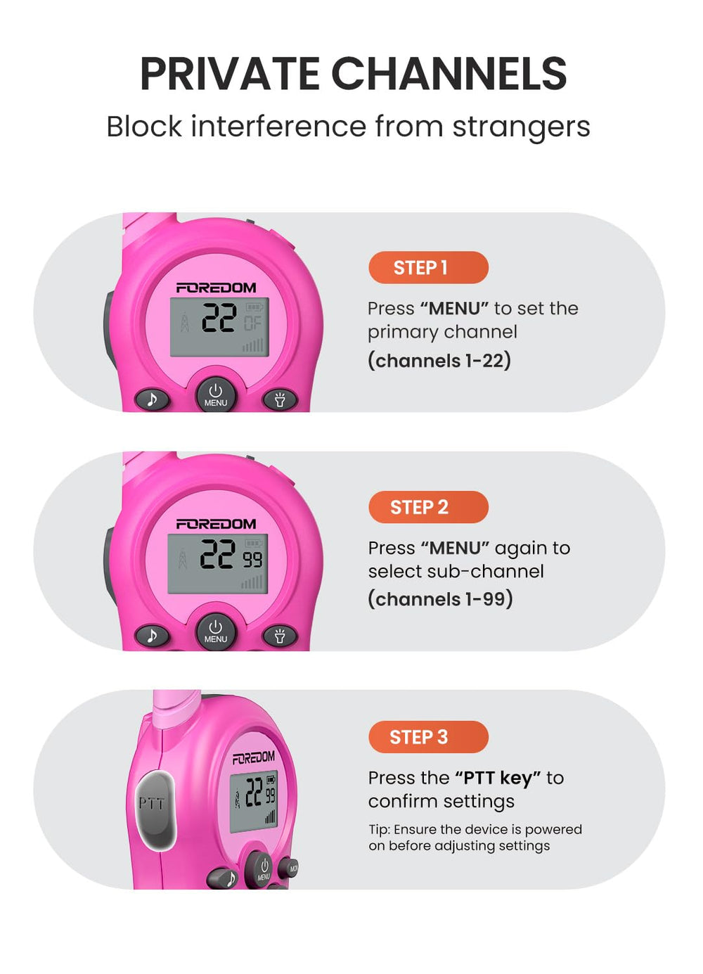 FOREDOM belt clip helps kids carry devices during outdoor adventures