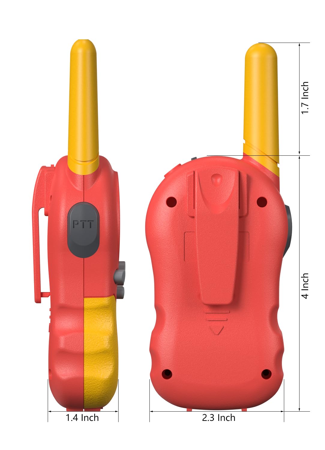 FOREDOM walkie-talkie in-use during camping demonstrates reliable range.