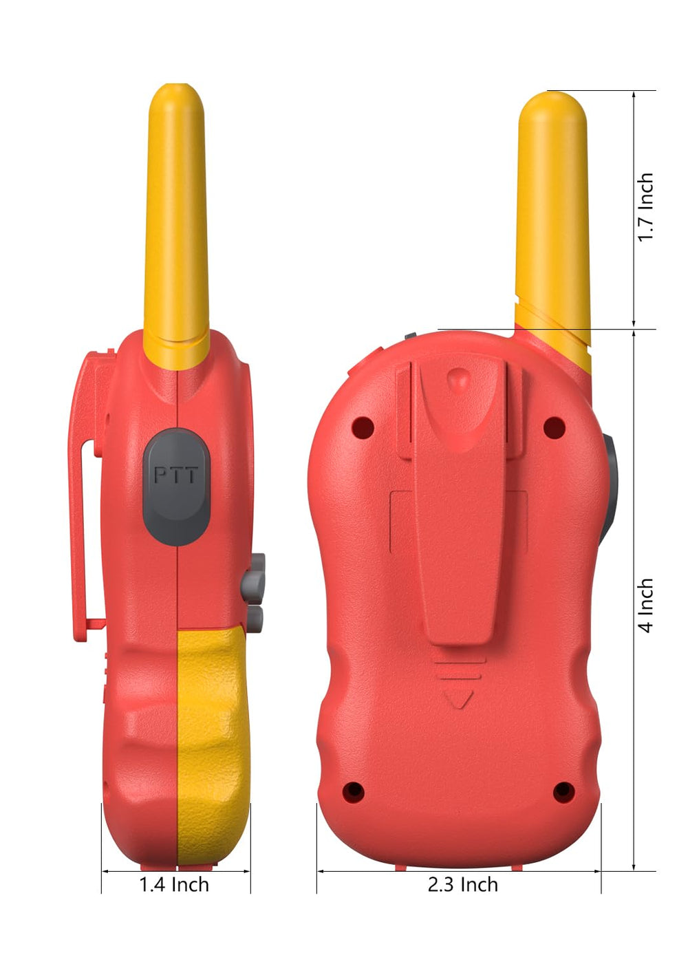 FOREDOM walkie-talkie in-use during camping demonstrates reliable range.