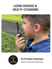 FOREDOM Walkie Talkies with 22 channels for reliable classroom and outdoor use.