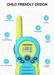 FOREDOM anti-damage plastic design keeps devices durable during play.