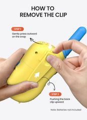 FOREDOM walkie talkies blue night-light feature aiding dark campouts.