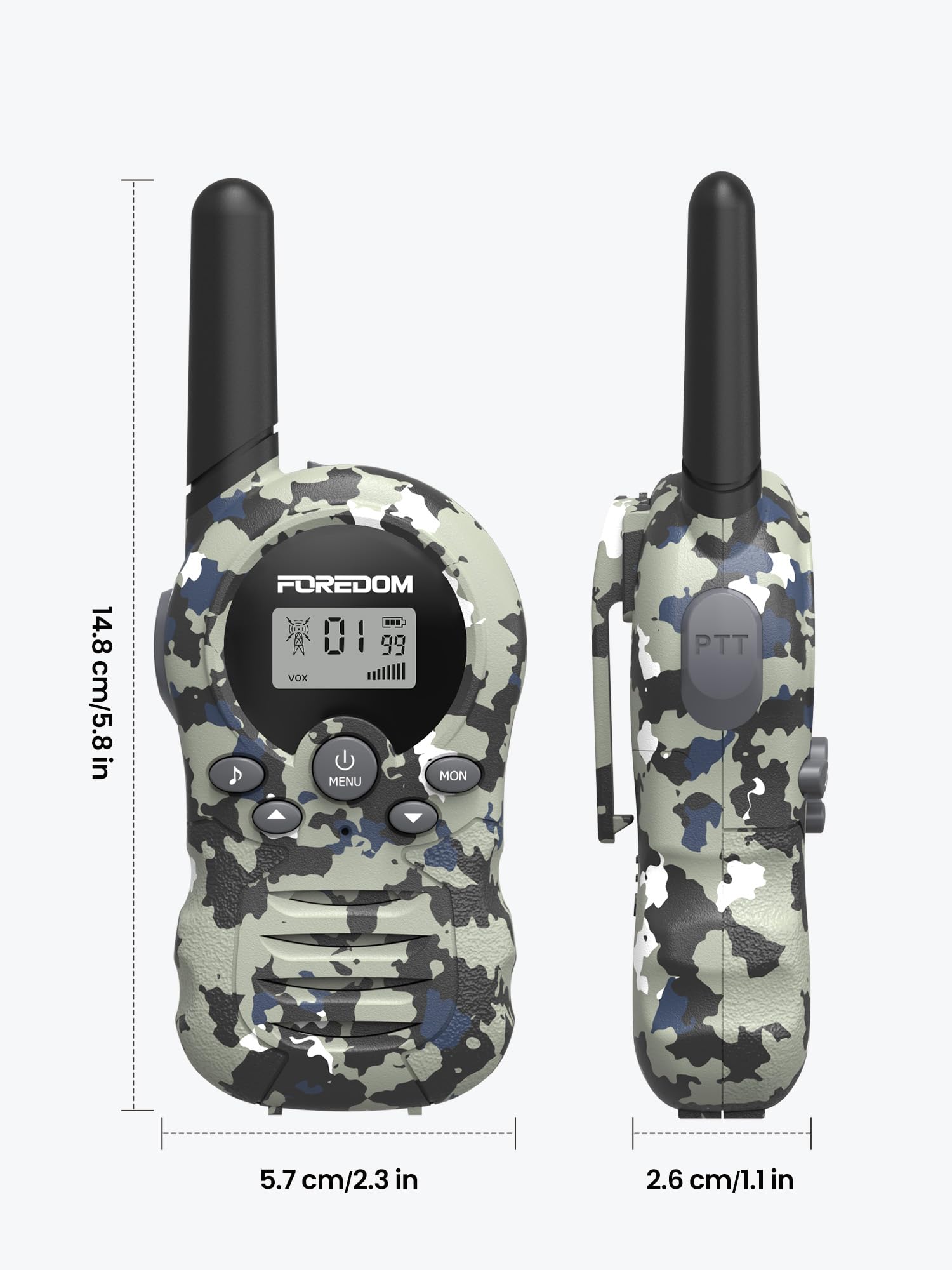 FOREDOM gift-packaged set suits birthdays and family outdoor activities.