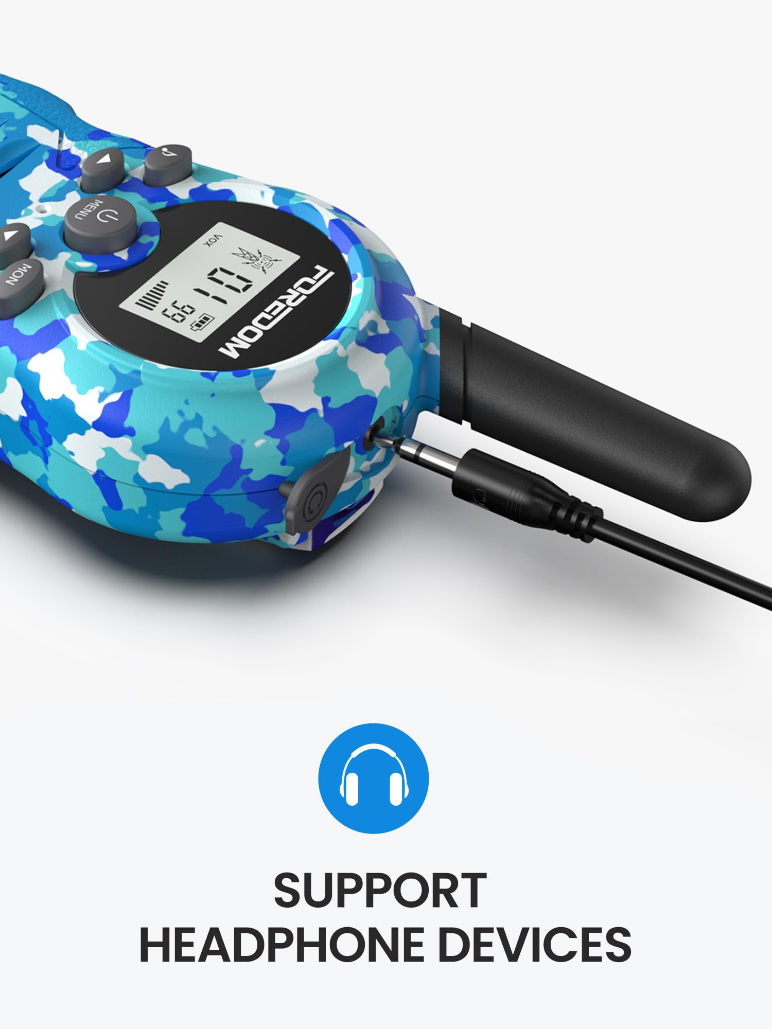 FOREDOM VOX hands-free feature for easy, hands-free communication.
