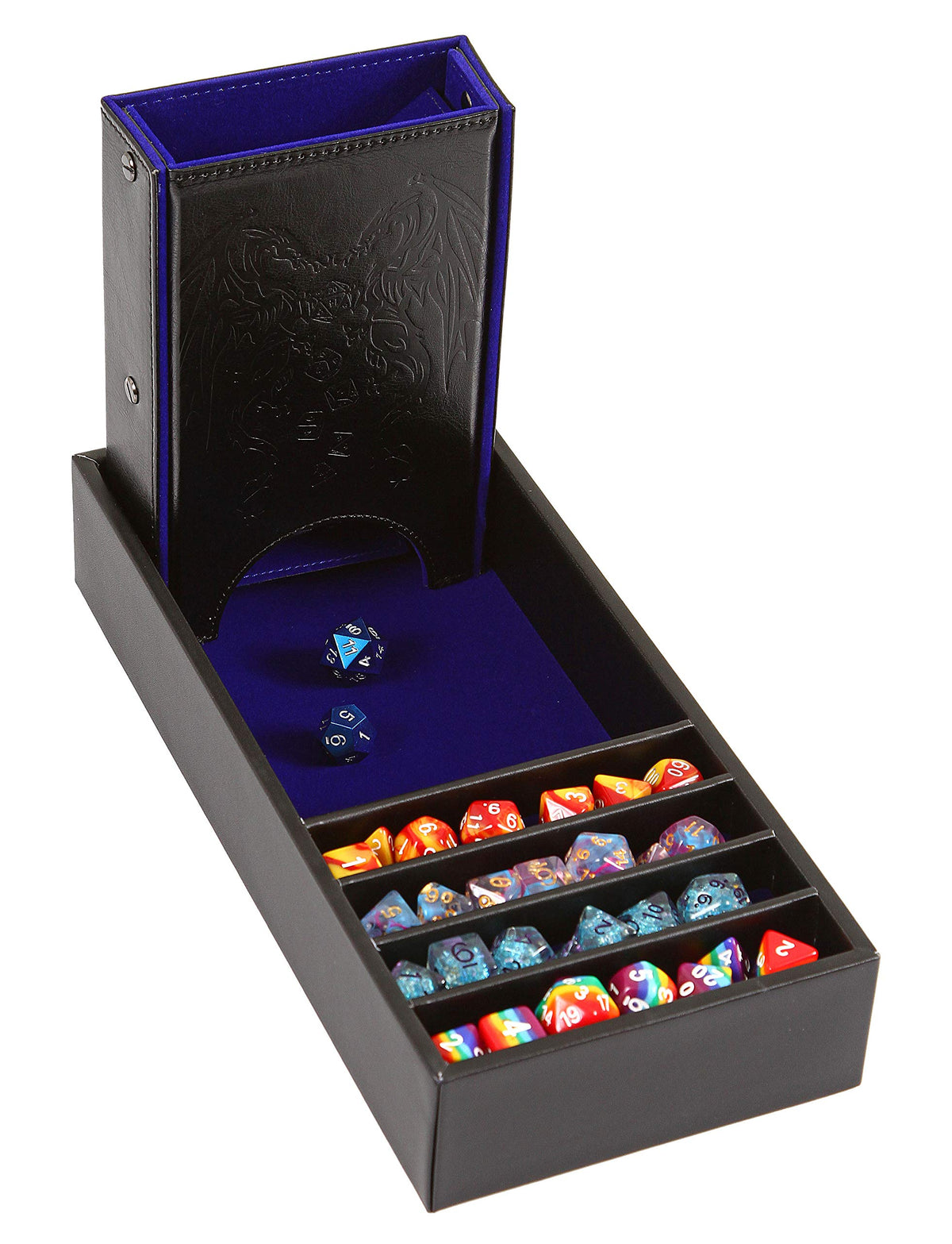 Forged Dice Co Citadel dice tray lower battle pit keeps rolls contained and precise.