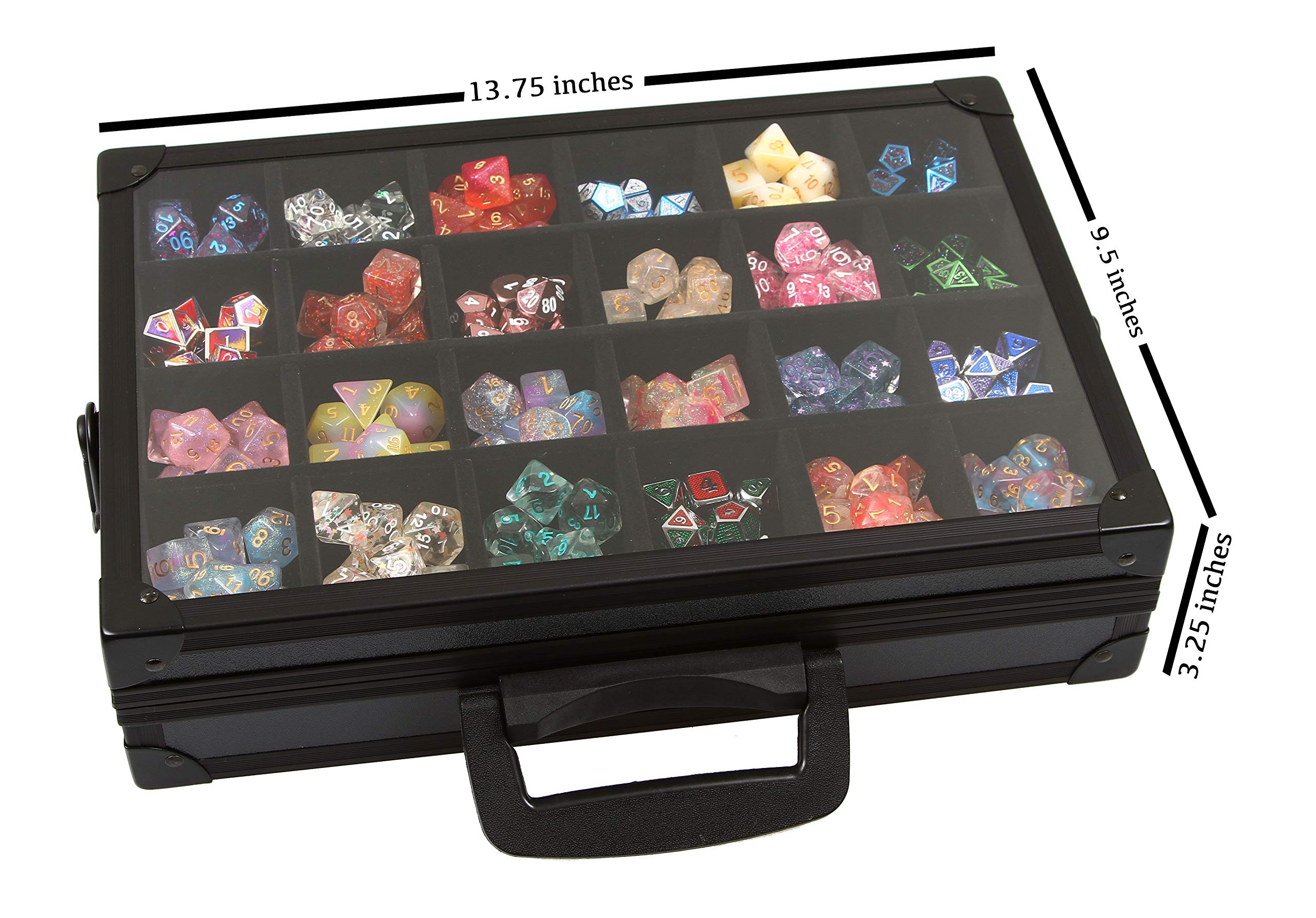 Forged Dice Co. rolling tray mode with lid.
