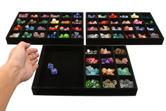 Forged Dice Co. crystal-clear lid showcases dice beautifully.