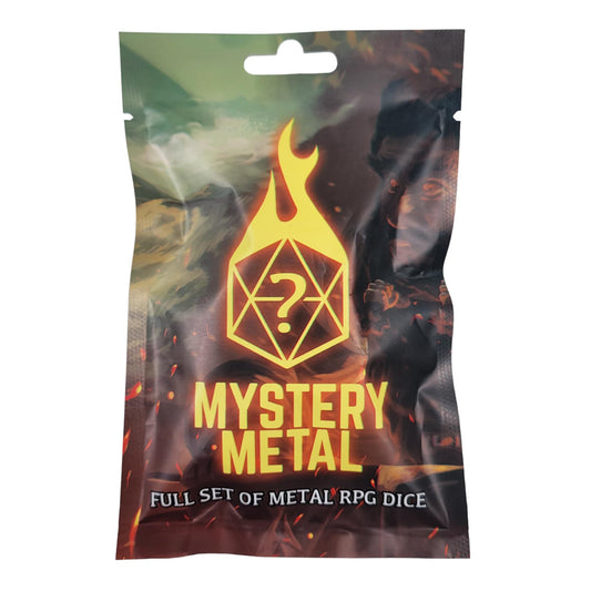 Forged Dice Co mystery metal dice bag ready for D&D adventures