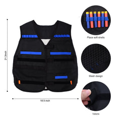Forliver Kids quick reload clip showing compact storage for six to twelve darts.