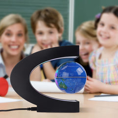 Forno blue LED globe centerpiece ideal for gifts and home offices.