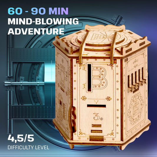 Fort Knox Pro secret compartment giftbox hides small treasures.