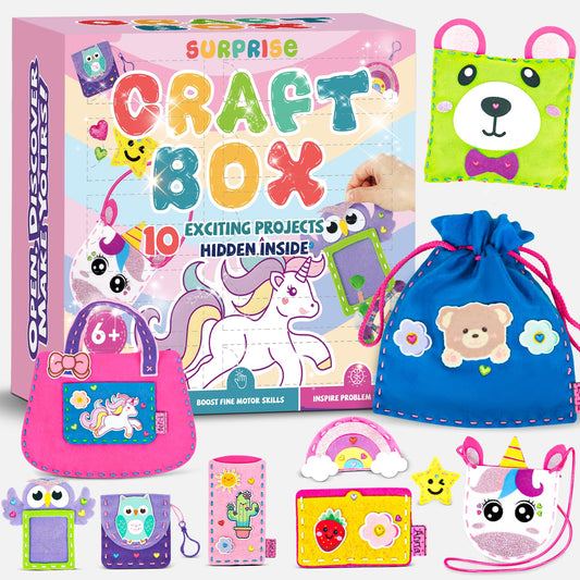 Fortand Sewing Kit for Kids bag project – beginner sewing and creative play.