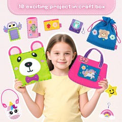 Fortand Sewing Kit for Kids key chain – small project builds fine motor skills.