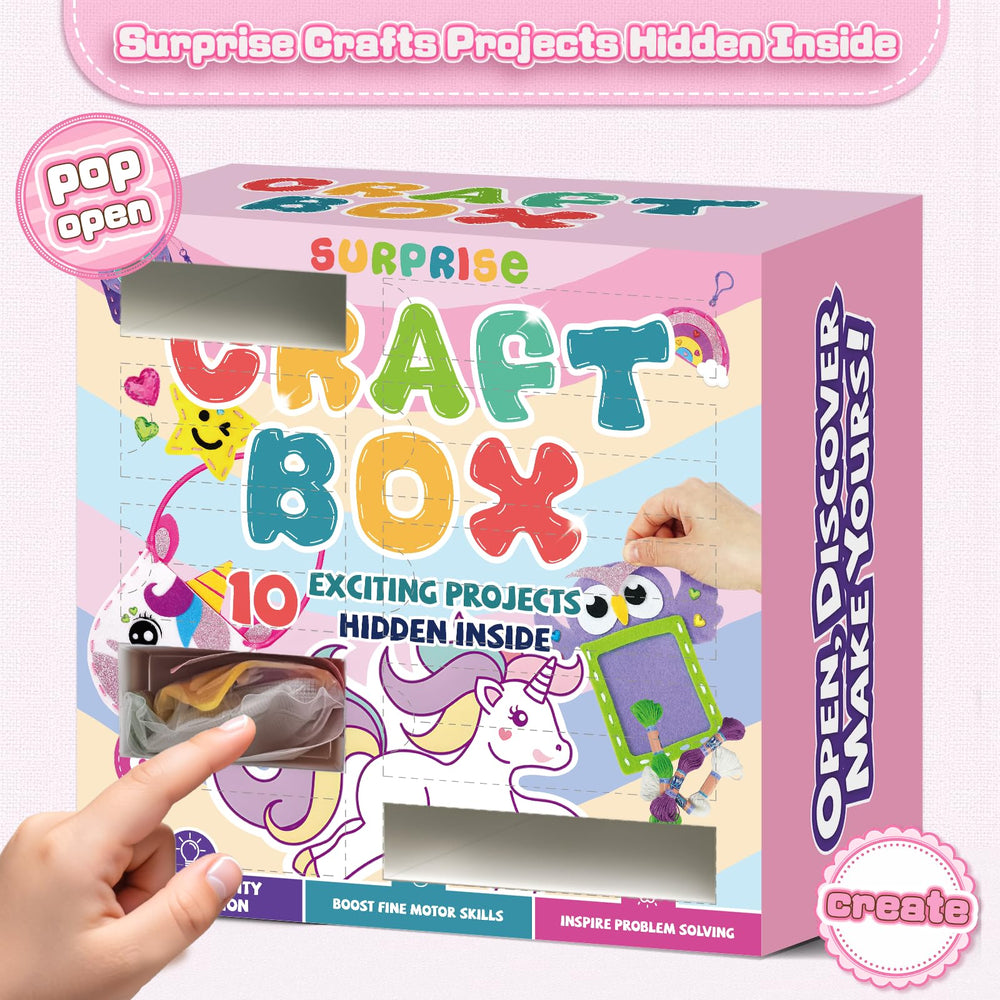 Fortand Sewing Kit for Kids pre-cut felt pieces – beginner-friendly starter set.
