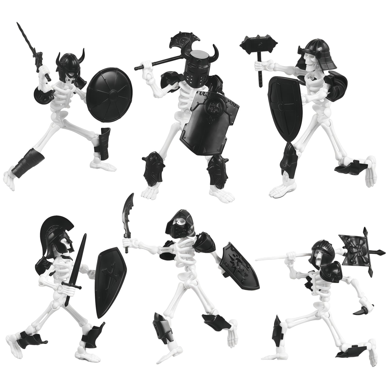 FortiTrust T13 skeleton figure poseable titan-13 with movable joints for dynamic display.