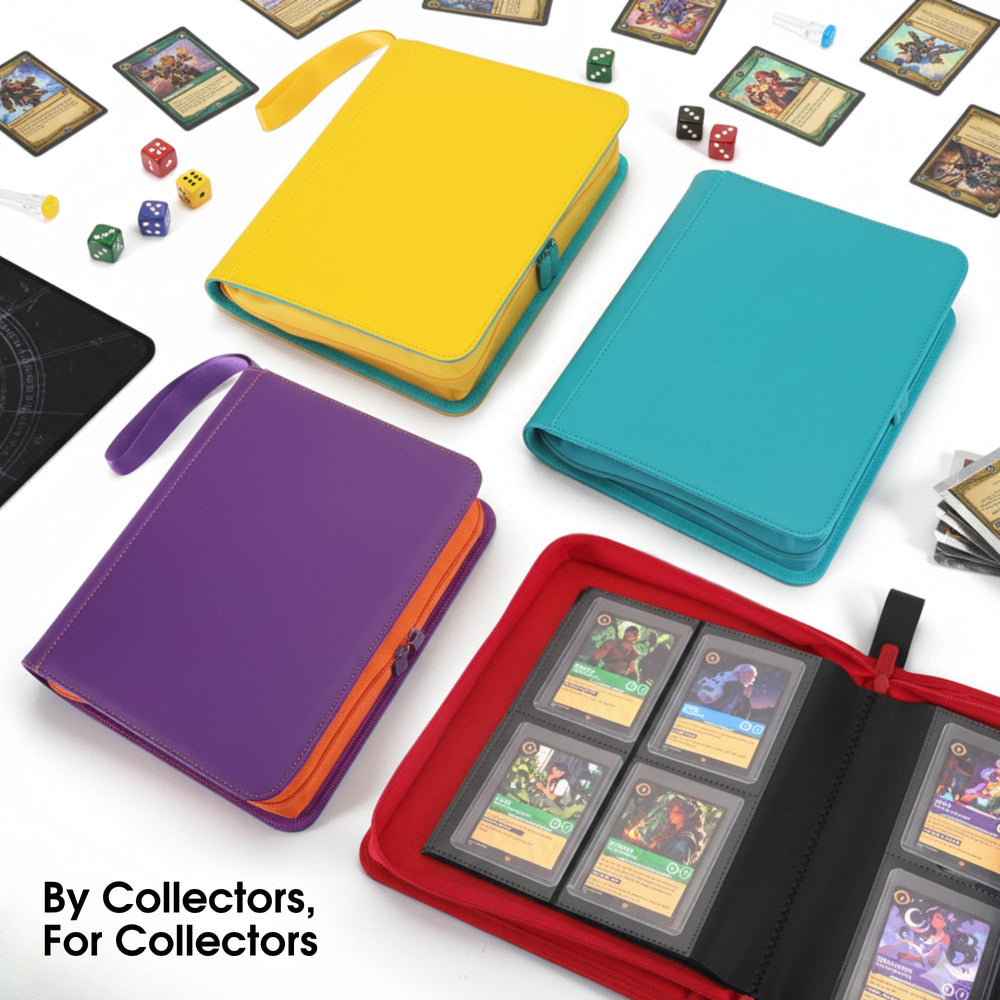 FORZAROCKET 324 Toploader Binder collection display image showing organized 3x4 toploaders.