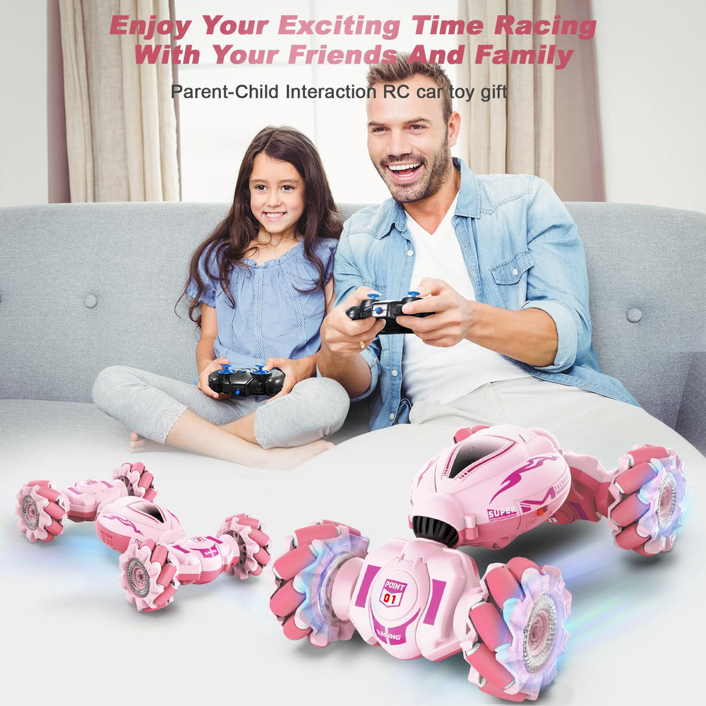 Fosgoit pink RC car packaging and accessories for gifting