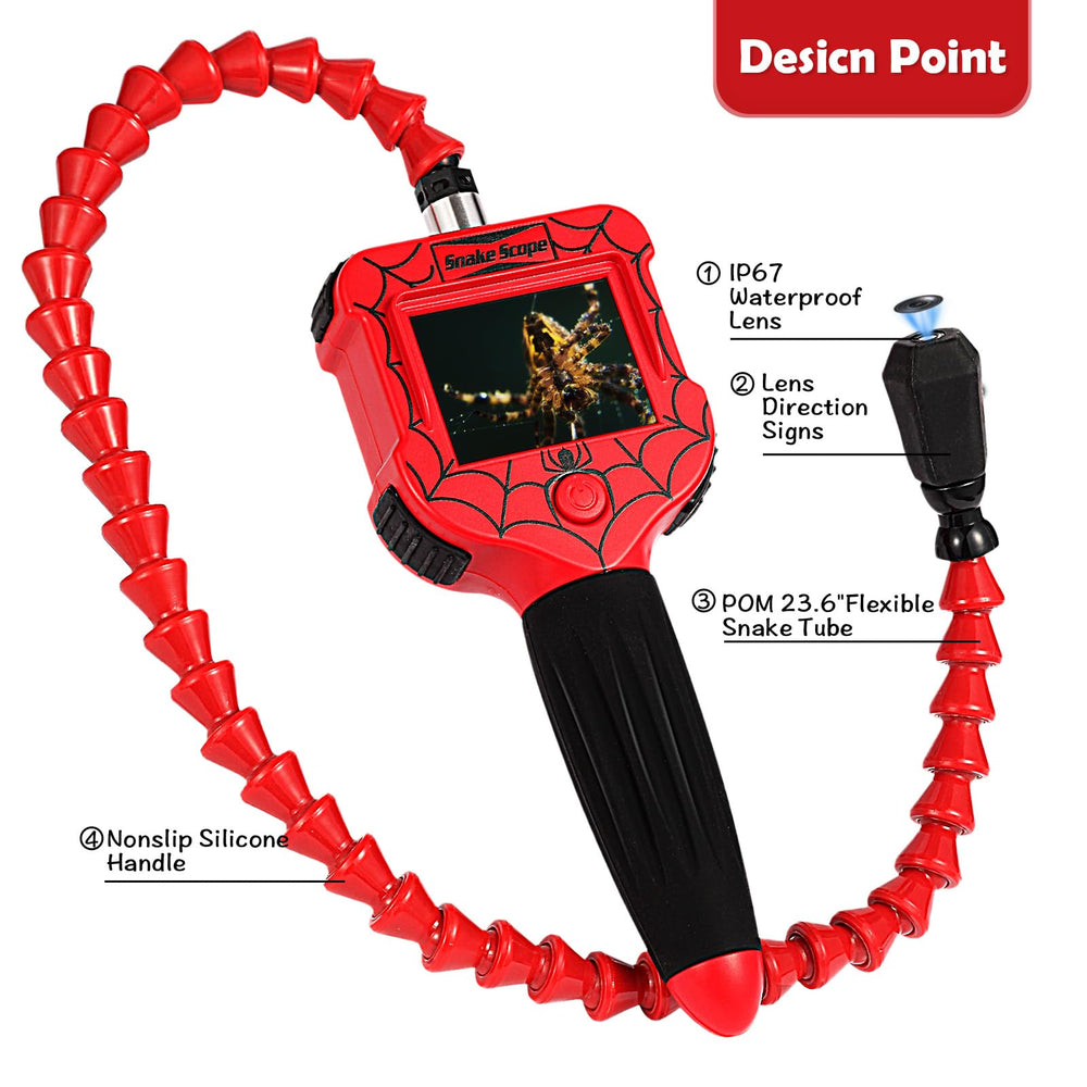 Fostro 360-degree bend POM tube with ergonomic grip for independent adventures.