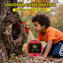 Fostro lens arrows guide kids to the spot they want to observe.