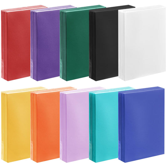 FOTEEMO Yu-Gi-Oh soft sleeves in a 10-color pack for organized card storage.