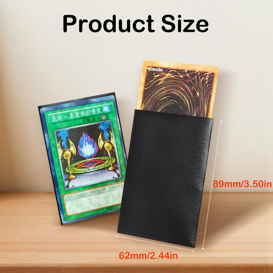 FOTEEMO soft sleeves with textured back provide a better grip for easy shuffling.