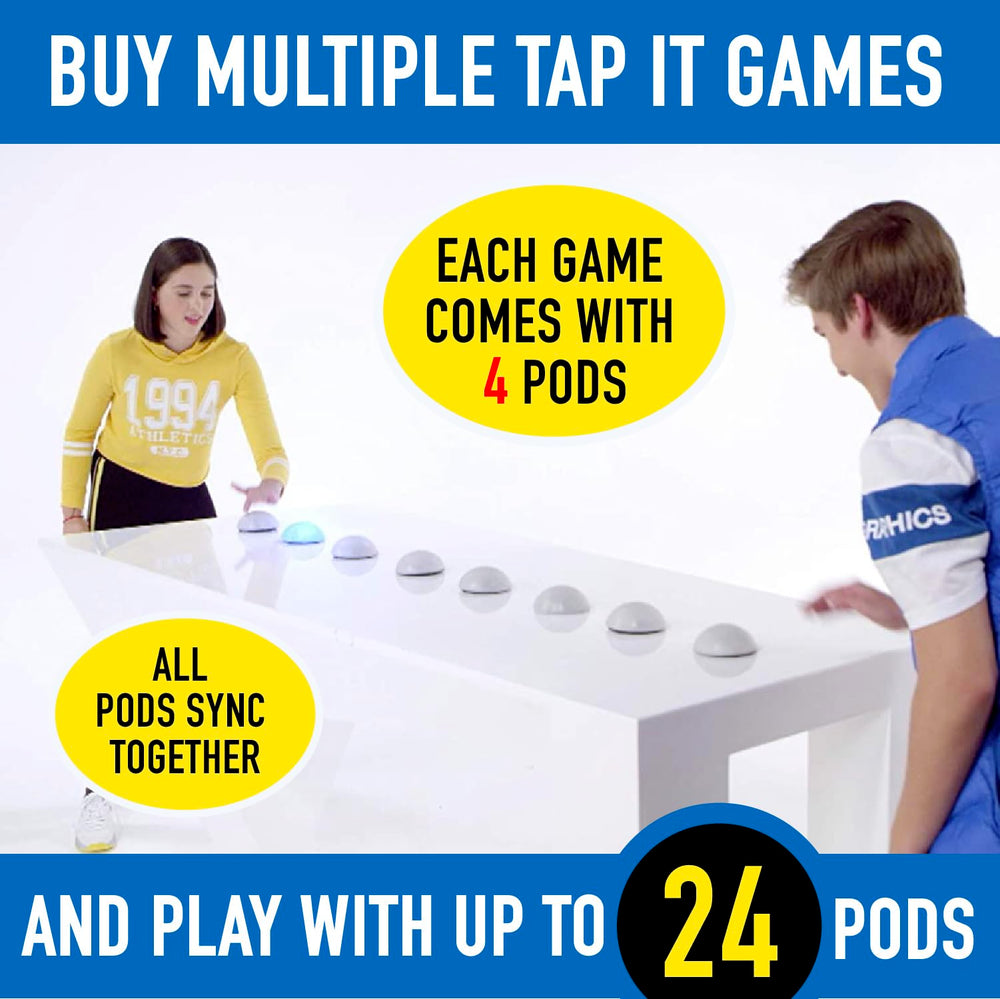 Fotorama Tap It supports up to eight players for group play