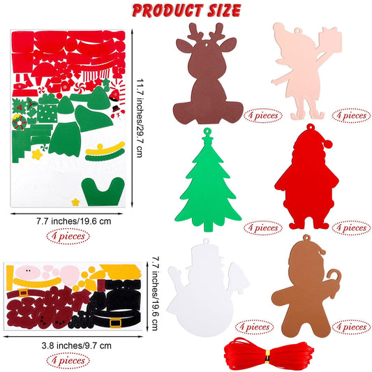 Fovths foam sticker snowman design for kid-friendly projects