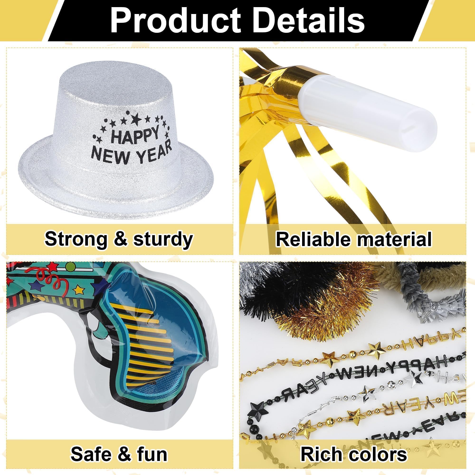 Fovths confetti shooters bring colorful bursts to memorable party moments.
