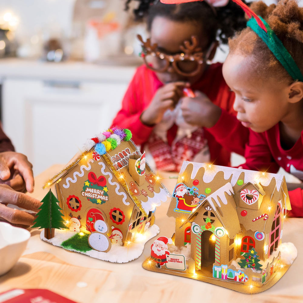 Fovths kit packaging showing all components for creative Christmas crafting