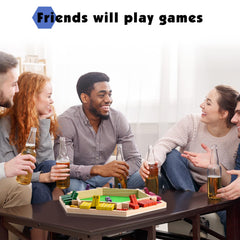 Fowreny Shut The Box gift ready packaging makes a thoughtful present for board game lovers.