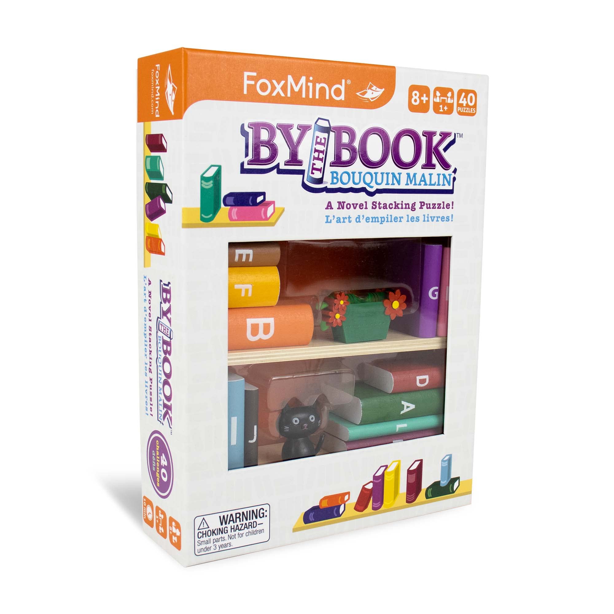 FoxMind By The Book puzzle cover inviting a first stacking challenge.