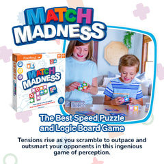 Pattern cards guide rapid cube matching with FoxMind.