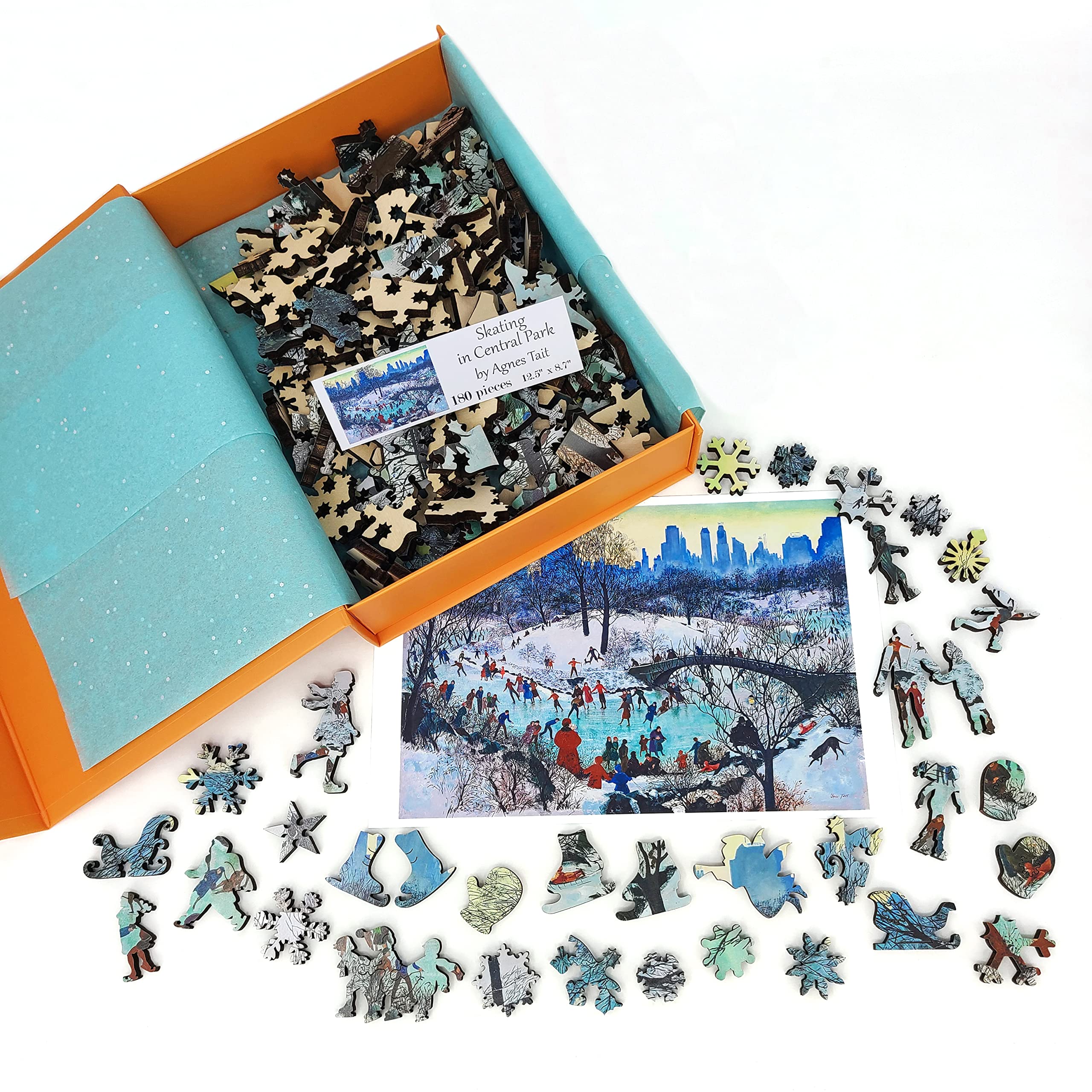 FoxSmartBox collectible box with a sticker helps organize your shelf.