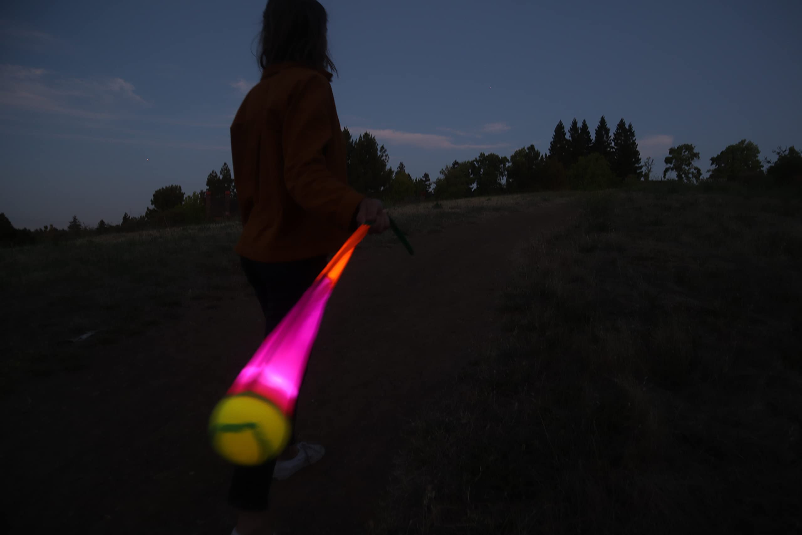 Foxtail enables night play on beaches, backyards, and lawns.