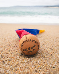 Foxtail Sport leather end designed for accurate throws at distance