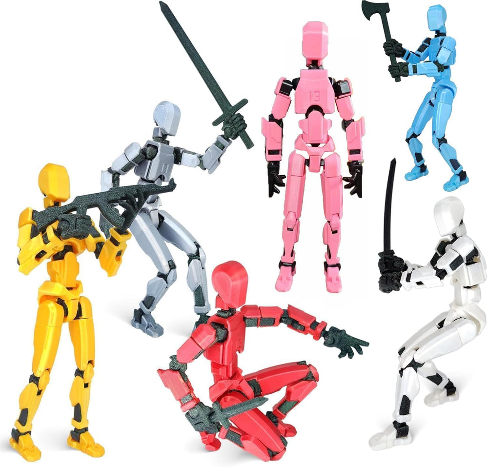 FoxVilla Dummy13 fully jointed figure enabling dynamic action poses.