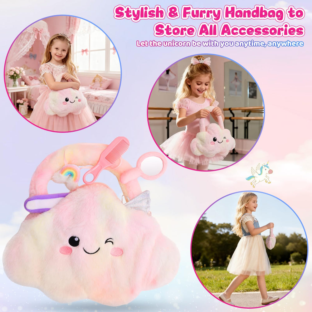 FPVERA unicorn pajama dress suits bedtime routines and cozy, calming play