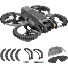 FPVtosky Avata2 gimbal bumper guard protects the lens during flight and landing.