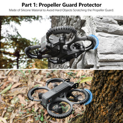 FPVtosky Avata2 Goggles 3 protective cover keeps lenses clean and dust-free.