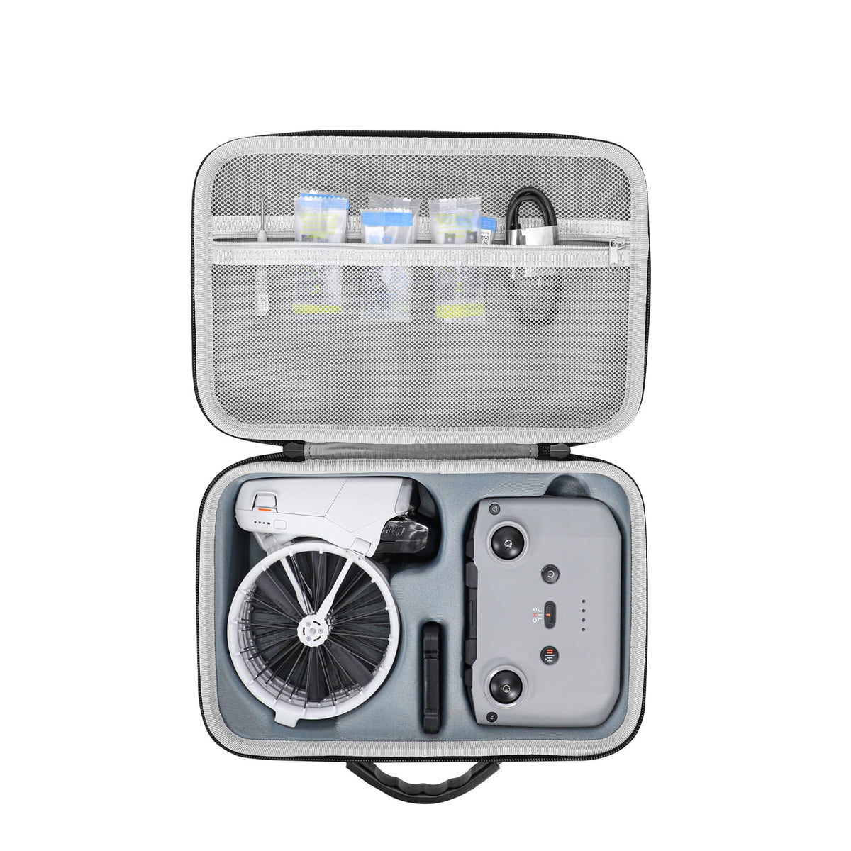 FPVtosky DJI Flip case front view for portable travel protection