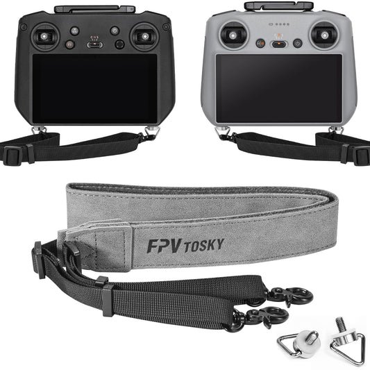 FPVtosky DJI RC lanyard with foldable screws for compact travel.
